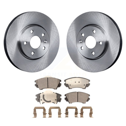 Rotors de frein à disque avant et Kit de plaquettes semi-métalliques pour Chevrolet Camaro GMC Terrai