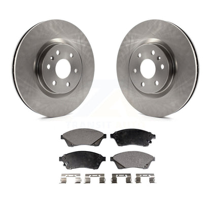 Kit de rotors de frein à disque avant et plaquettes semi-métalliques pour Cadillac SRX Saab 9-4X