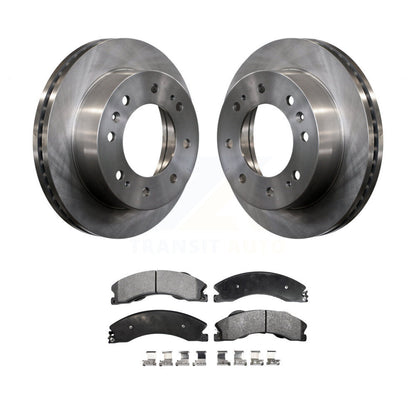 Rotors de frein avant et Kit de plaquettes semi-métalliques pour GMC Chevrolet Sierra 2500 HD 350