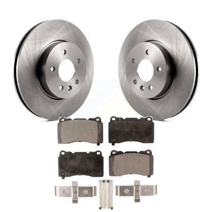 Kit de disques de frein à disque avant et plaquettes semi-métalliques pour Cadillac ATS K8F-100092
