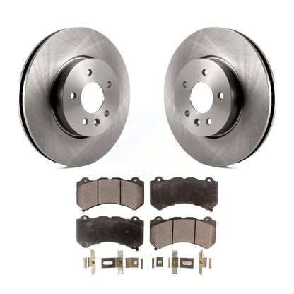 Kit de rotors de frein à disque avant et plaquettes semi-métalliques pour Cadillac ATS V K8F-10009