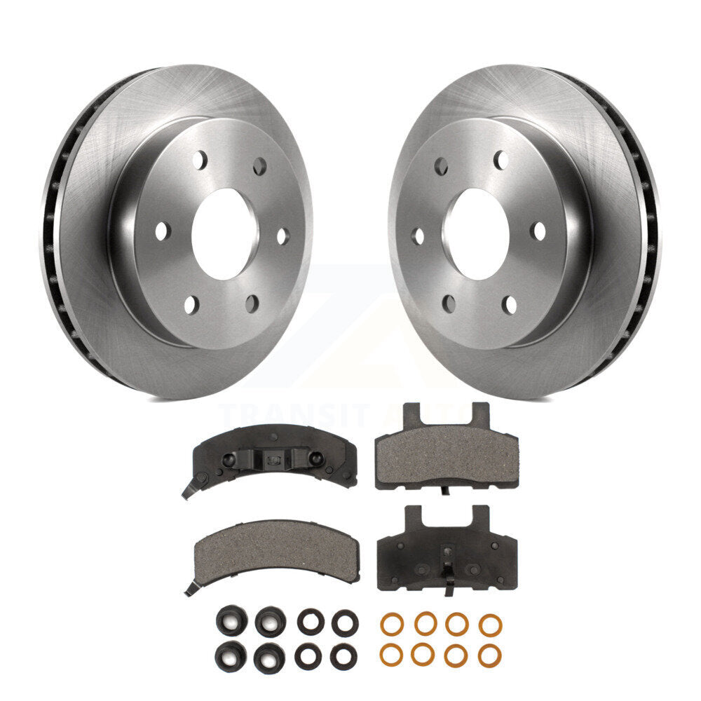 Kit de plaquettes semi-métalliques de Rotor de frein à disque avant, pour K1500 Chevrolet GMC K2500 Taho