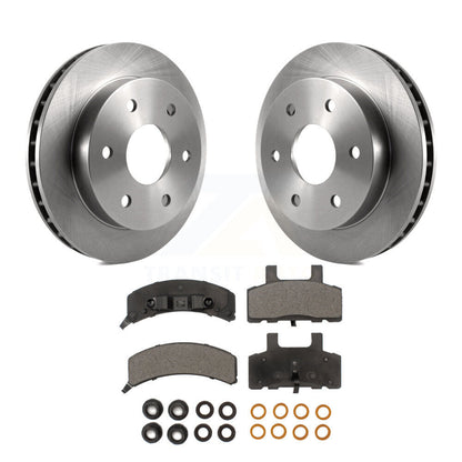 Kit de plaquettes semi-métalliques de Rotor de frein à disque avant, pour K1500 Chevrolet GMC K2500 Taho