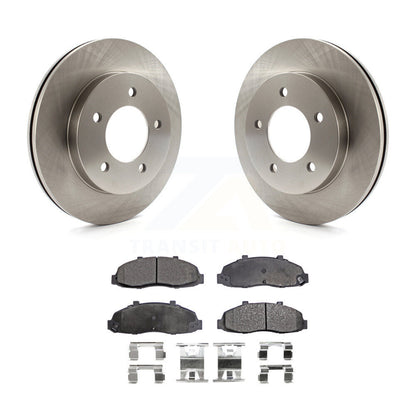 Kit de disques de frein à disque avant et plaquettes semi-métalliques pour Ford F-150 Heritage 4WD