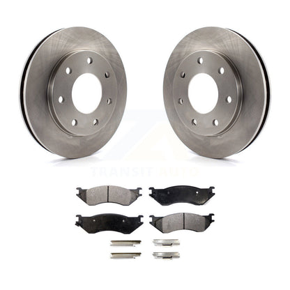 Kit de rotor de frein avant et de plaquettes semi-métalliques pour Ford F-150 F-250 HD Heritage 4W