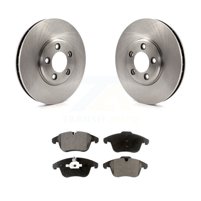 Kit de rotor de frein à disque avant et de plaquettes semi-métalliques pour Jaguar S-Type Sport/Bas 2005
