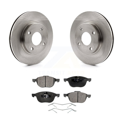 Kit de rotor de frein à disque avant et de plaquettes semi-métalliques pour Ford Focus 2004 à partir de 04 05