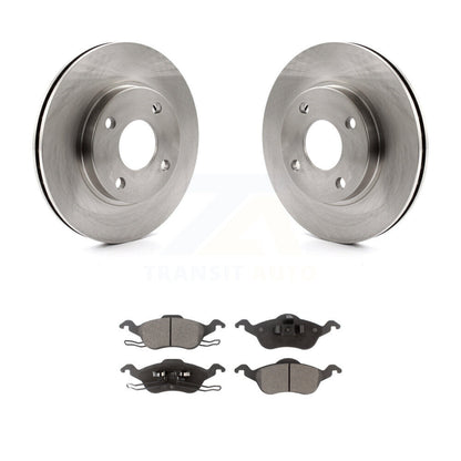 Kit de disques de frein à disque avant et plaquettes semi-métalliques pour Ford Focus K8F-100118