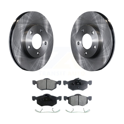 Rotors de frein avant et Kit de plaquettes semi-métalliques pour Ford Escape Mazda hommage Mercur
