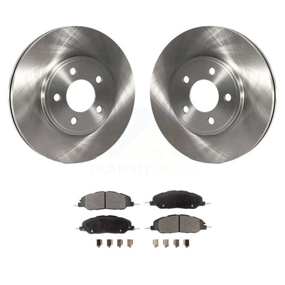 Kit de disques de frein à disque avant et plaquettes semi-métalliques pour Ford Mustang Bullit 2009