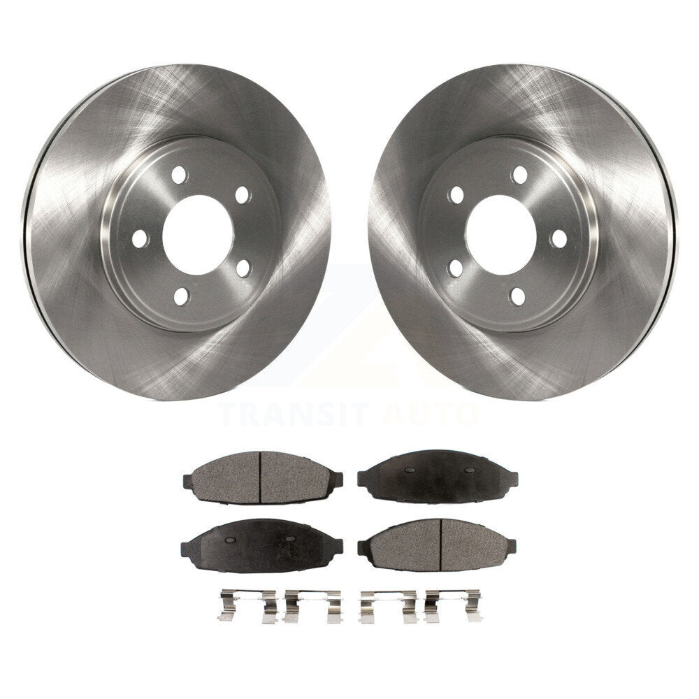 Kit de plaquettes semi-métalliques de Rotor de frein avant, pour Ford Crown Victoria Lincoln Town Ca