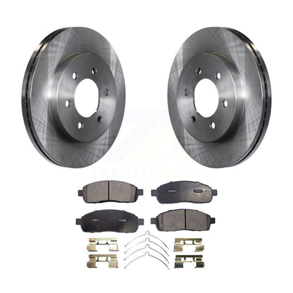 Kit de plaquettes de frein semi-métalliques, Rotors de frein avant, pour Ford F-150 Lincoln Mark LT 4W