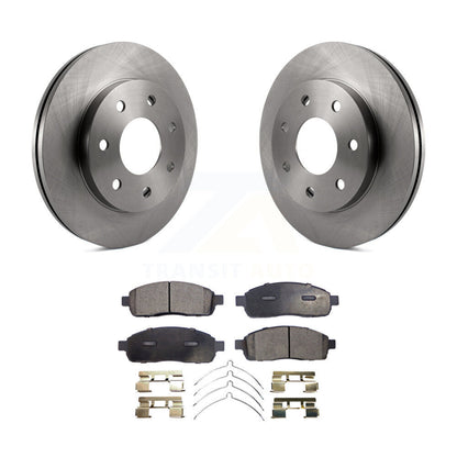 Kit de plaquettes de frein semi-métalliques, Rotors de frein avant, pour Ford F-150 Lincoln Mark LT 4W