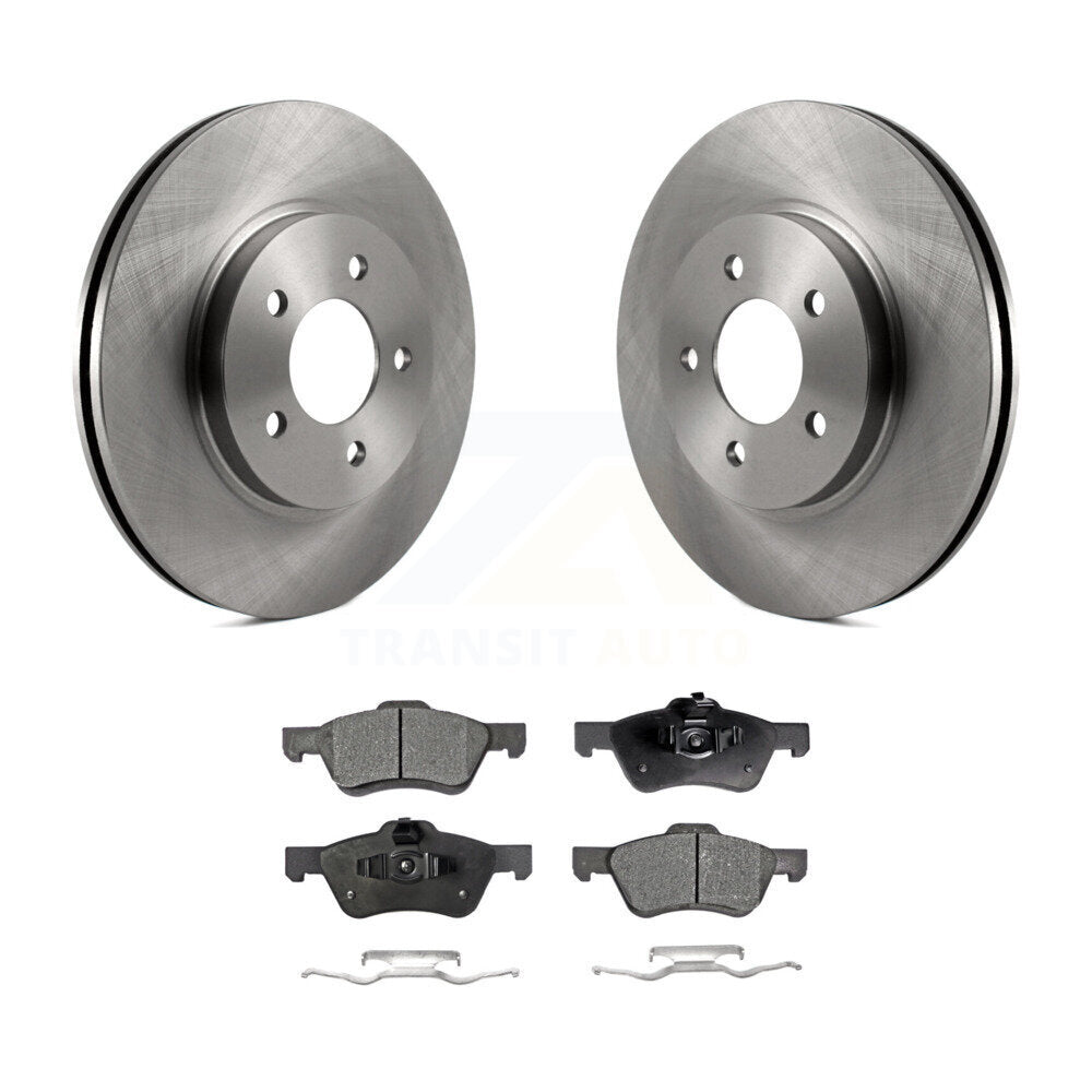 Rotors de frein avant et Kit de plaquettes semi-métalliques pour Ford Escape Mazda hommage Mercur