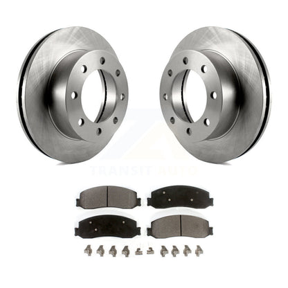 Kit de plaquettes semi-métalliques de Rotor de frein à disque avant, pour Ford F-250 Super Duty F-350 4W