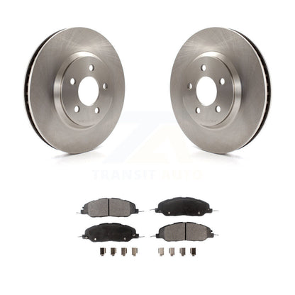 Kit de disques de frein à disque avant et plaquettes semi-métalliques pour Ford Mustang K8F-100143