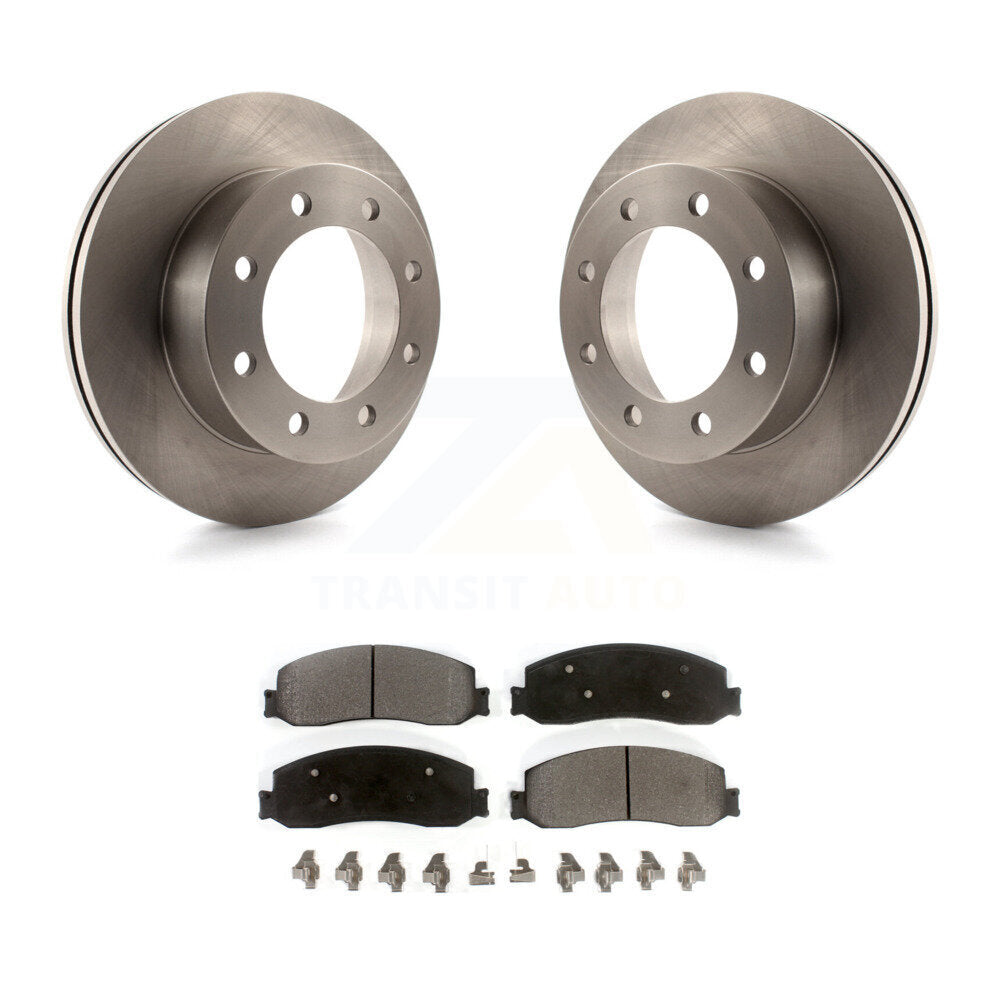 Kit de plaquettes de frein semi-métalliques pour rotors de frein avant, pour Ford F-350 Super Duty 4W 2011