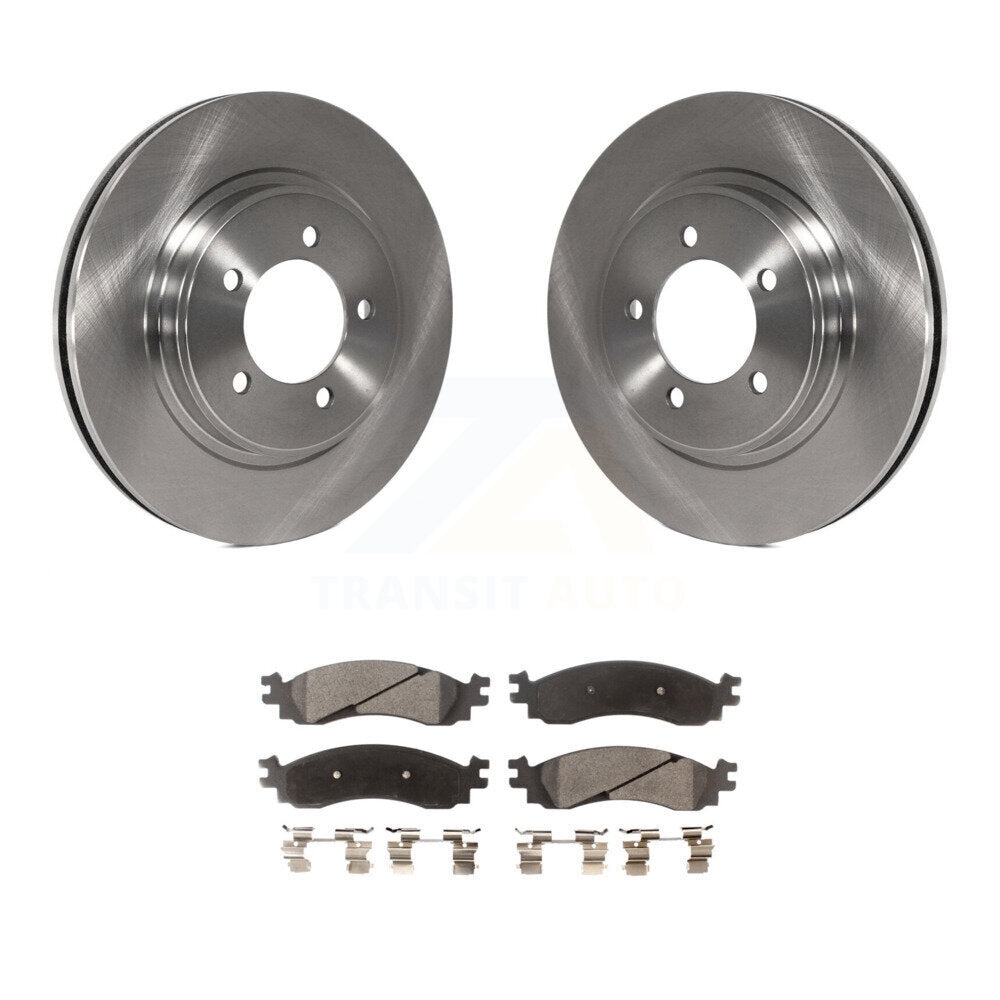 Kit de rotor de frein avant et de plaquettes semi-métalliques pour Ford Explorer Sport Trac Mercur