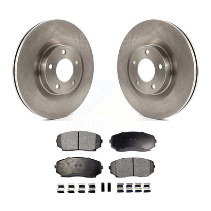 Kit de disques de frein à disque avant et plaquettes semi-métalliques pour Ford Edge Lincoln MKX