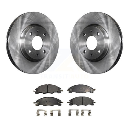 Kit de disques de frein à disque avant et plaquettes semi-métalliques pour Ford Focus 2008-2011
