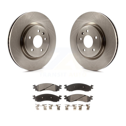 Kit de disques de frein à disque avant et plaquettes semi-métalliques pour Ford Taurus SH 2010-2012