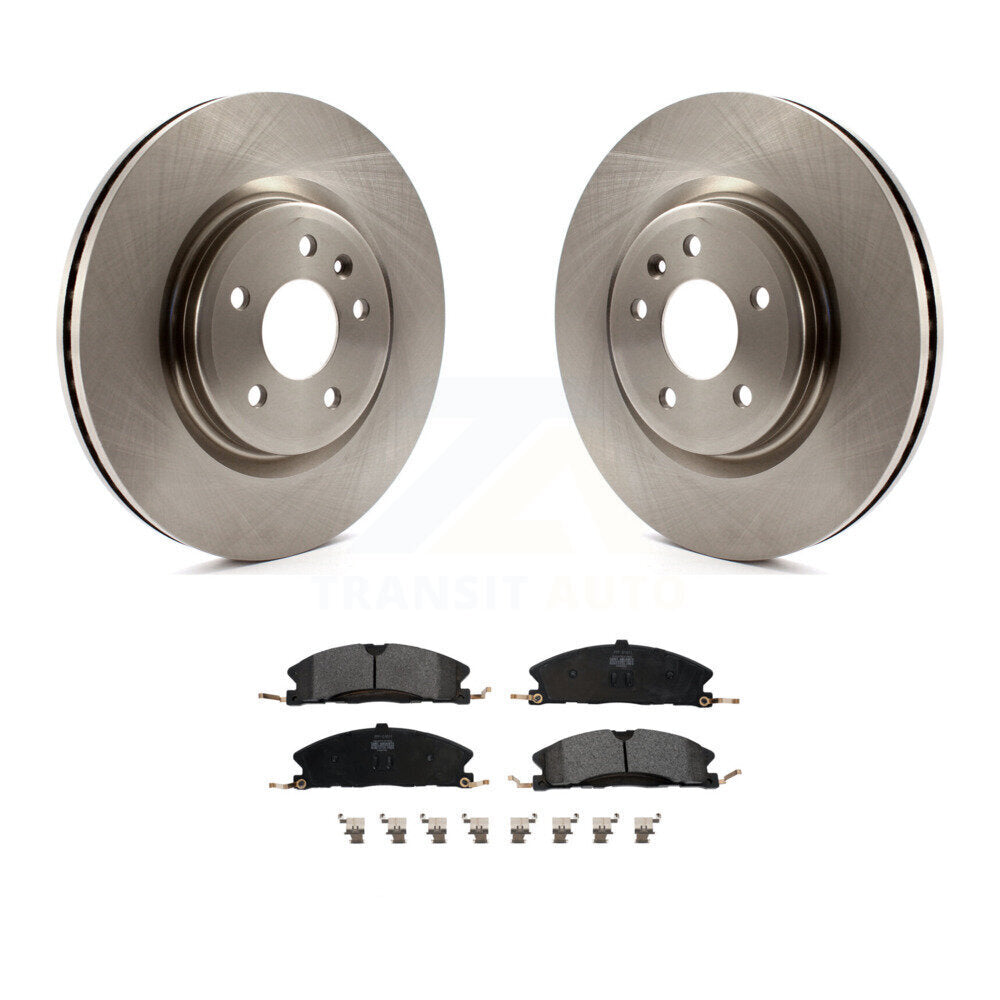 Kit de plaquettes semi-métalliques de Rotor de frein avant pour Ford Explorer avec frein robuste