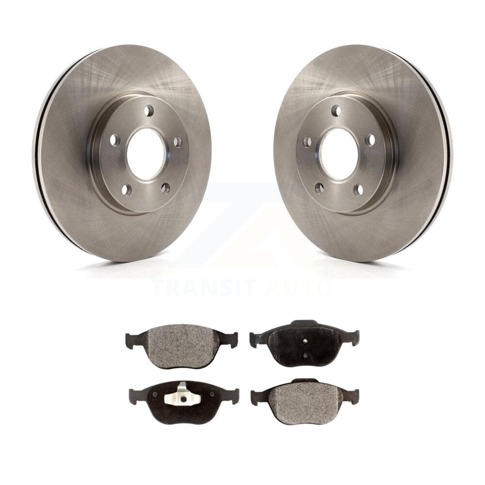 Kit de plaquettes de frein semi-métalliques pour rotors de frein avant pour Ford Transit Connect 2010-2013