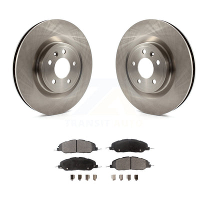Kit de disques de frein à disque avant et plaquettes semi-métalliques pour Ford Mustang K8F-100167