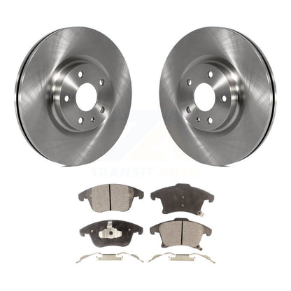 Kit de rotors de frein à disque avant et plaquettes semi-métalliques pour Ford Fusion Lincoln MKZ