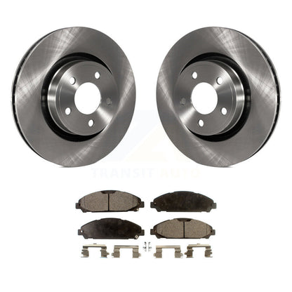 Kit de disques de frein à disque avant et plaquettes semi-métalliques pour Ford Mustang K8F-100175