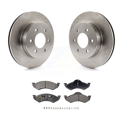 Kit de plaquettes de frein semi-métalliques pour rotors de frein avant, pour Dodge Dakota Durang 2000 – 2002