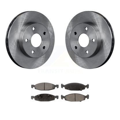 Kit de disques de frein à disque avant et plaquettes semi-métalliques pour Jeep Grand Cherokee
