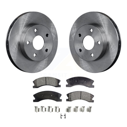 Kit de disques de frein à disque avant et plaquettes semi-métalliques pour Jeep Grand Cherokee