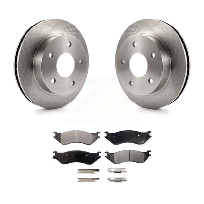 Rotors de frein à disque avant et kit de plaquettes semi-métalliques pour Dodge Ram 2000 2001 4W 1500