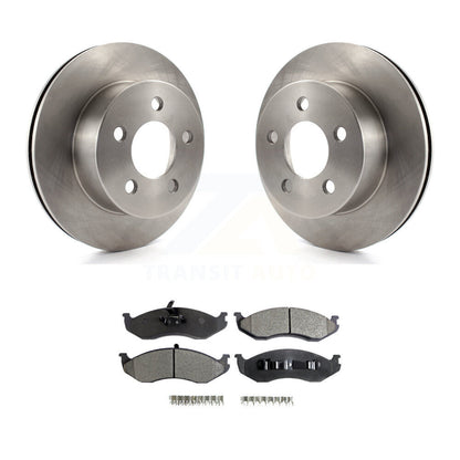 Kit de plaquettes semi-métalliques de Rotor de frein à disque avant, pour Jeep Wrangler Cherokee Grand T