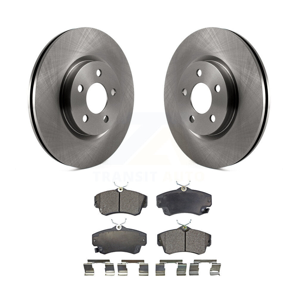 Kit de rotors de frein à disque avant et plaquettes semi-métalliques pour Chrysler PT Cruiser