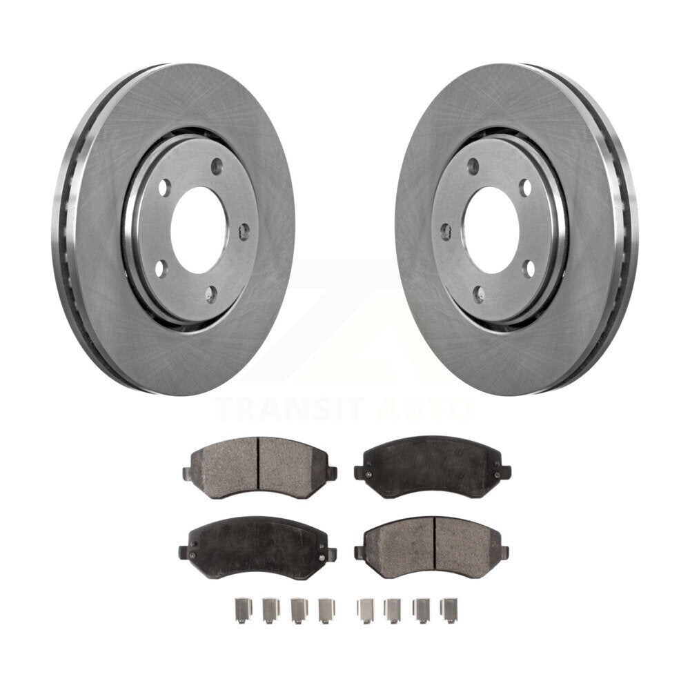 Kit de plaquettes de frein semi-métalliques pour Rotors de frein avant, pour Dodge caravane Grand Chrysler Town