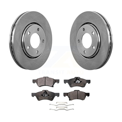 Rotors de frein à disque avant, Kit de plaquettes semi-métalliques pour Dodge caravane Chrysler Voyage