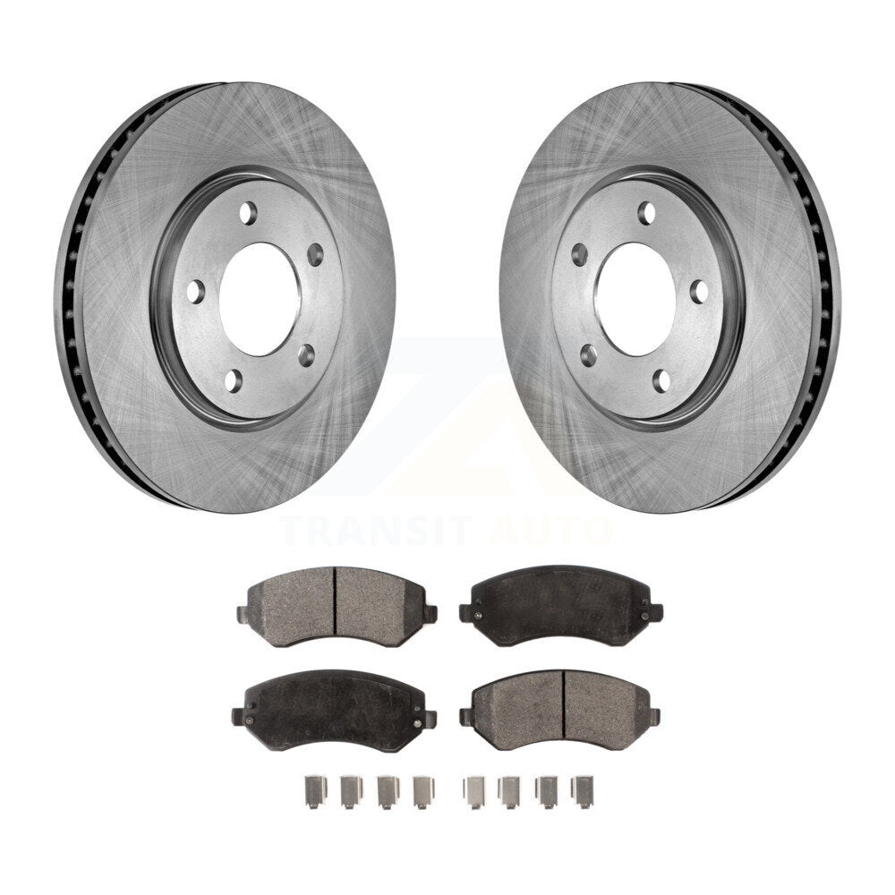 Kit de plaquettes semi-métalliques de Rotor de frein avant, pour Dodge Grand Caravan Chrysler Voyage