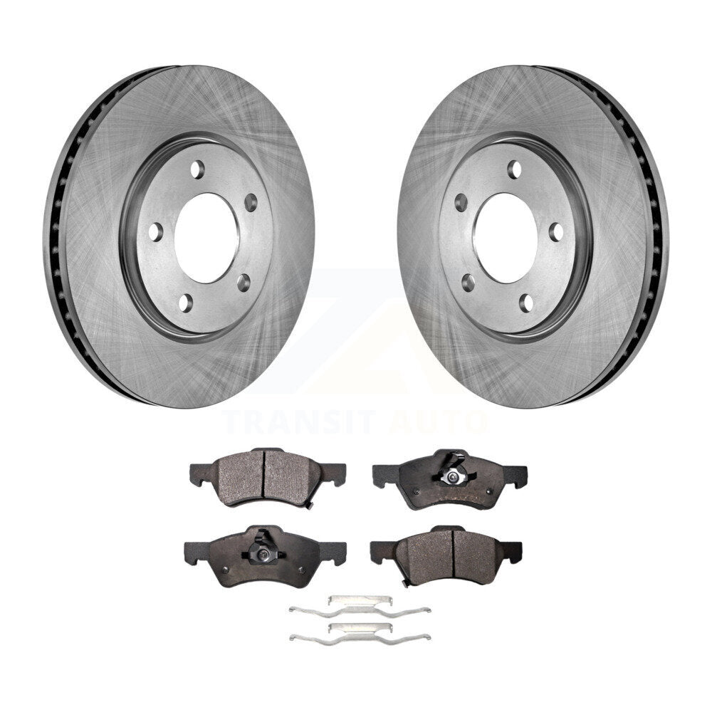 Kit de plaquettes de frein semi-métalliques pour Rotors de frein avant, pour Dodge Grand Caravan Chrysler Town