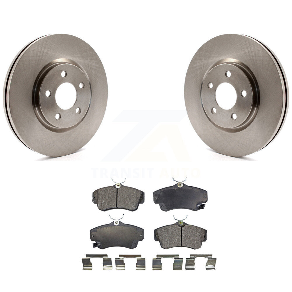 Kit de plaquettes de frein à disque avant, Rotors semi-métalliques, pour Chrysler PT Cruiser Dodge Neo