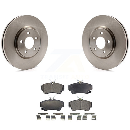 Kit de plaquettes de frein à disque avant, Rotors semi-métalliques, pour Chrysler PT Cruiser Dodge Neo