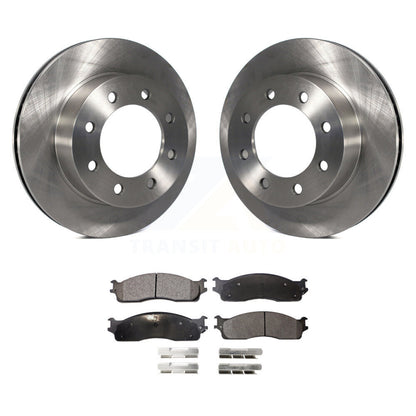 Rotors de frein à disque avant et Kit de plaquettes semi-métalliques pour Dodge Ram 1500 3500 2500