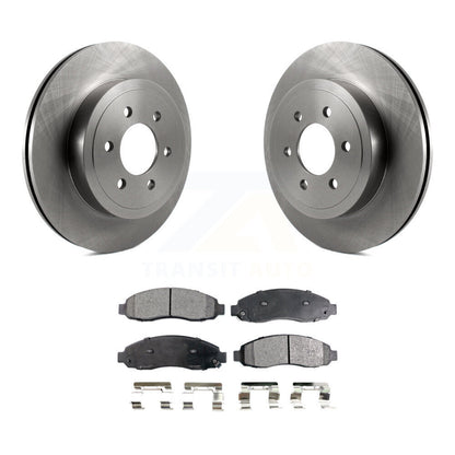 Kit de disques de frein à disque avant et plaquettes semi-métalliques pour Dodge Dakota 2003-2004