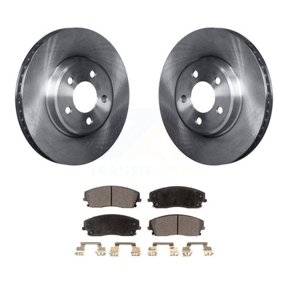 Rotors de frein avant et kit de plaquettes semi-métalliques pour Dodge Chrysler 300 Charger Magnu