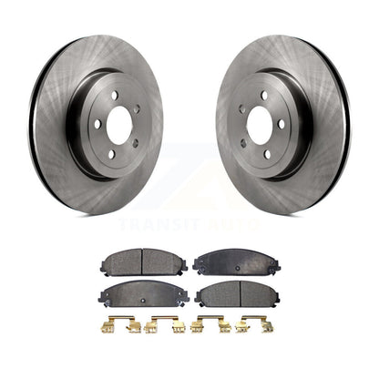 Rotors de frein avant et kit de plaquettes semi-métalliques pour Dodge Chrysler 300 Charger Magnu
