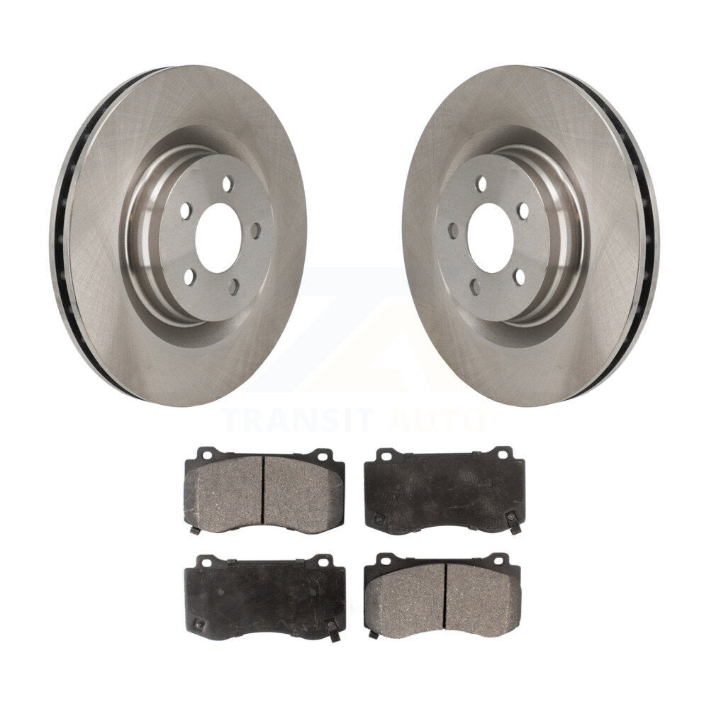 Rotors de frein avant et Kit de plaquettes semi-métalliques pour Dodge Charger Chrysler 300 Magnu