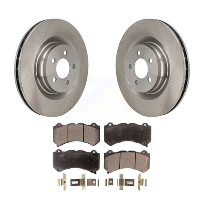 Kit de rotors de frein à disque avant et plaquettes semi-métalliques pour chargeur Dodge Challenger