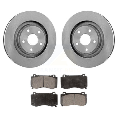 Kit de rotor de frein avant et de plaquettes semi-métalliques pour Jeep Grand Cherokee SRT 2006-2010