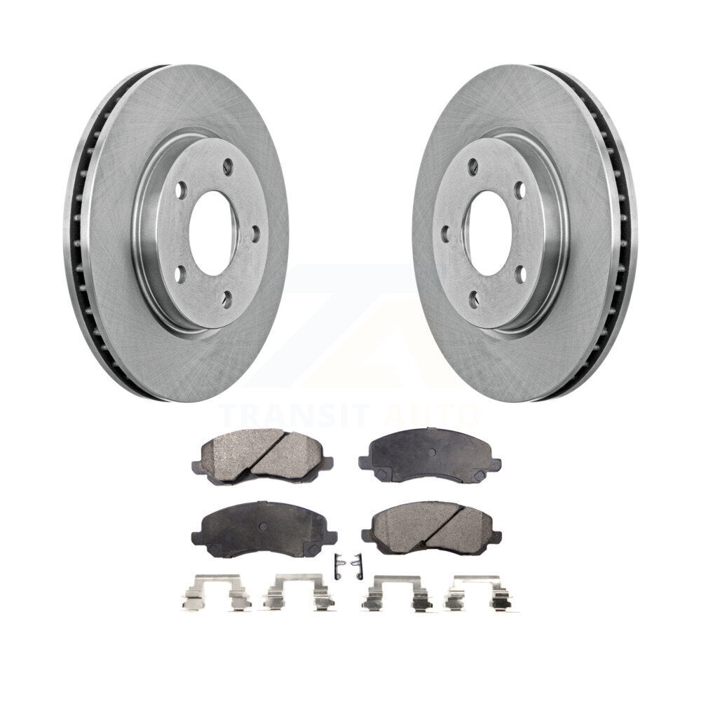 Kit de plaquettes semi-métalliques de Rotor de frein à disque avant, pour Mitsubishi Lancer Dodge Calibe